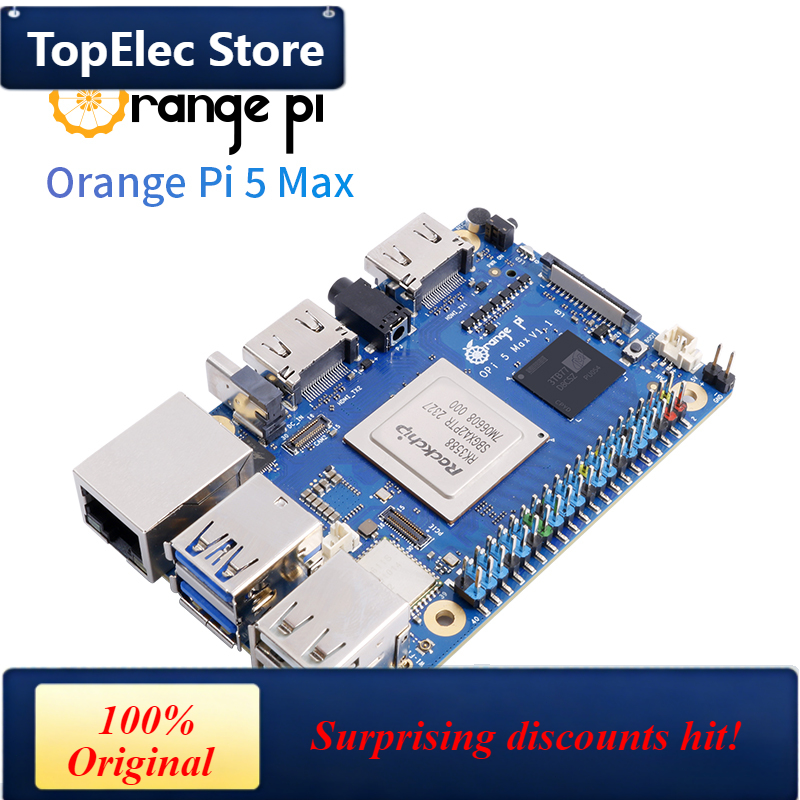 TopElec Orange Pi 5 Max LPDDR5 – Orange Pi 5 Max Rk3588 recenzja i cena